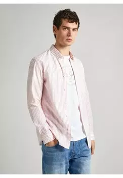 Рубашка Pepe Jeans, розовый