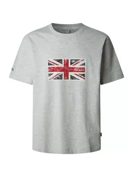 Рубашка Pepe Jeans UNION, пятнистый серый