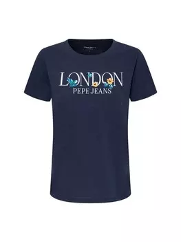 Рубашка Pepe Jeans VELVET, темно-синий