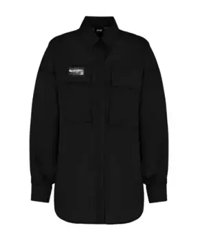 Рубашка переделана F**K, черный