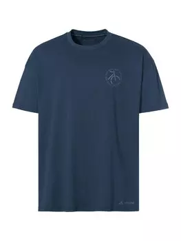 Рубашка performance VAUDE Cyclist, цвет Smoke blue/Dark blue