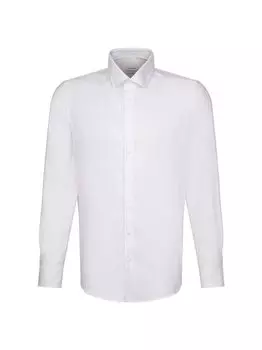 Рубашка performance x узкий длинный рукав Seidensticker, белый