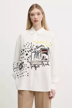 Рубашка Persfone Desigual, белый