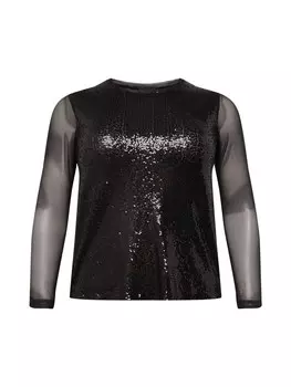 Рубашка Persona by Marina Rinaldi VECE, черный