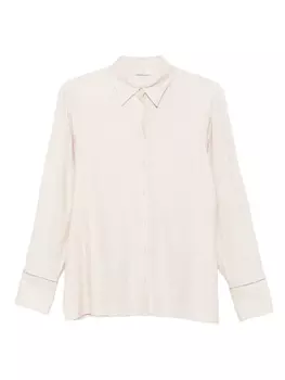 Рубашка Peserico на пуговицах, нейтральный