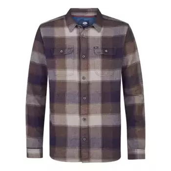 Рубашка Petrol Industries M-3050-SIL417, коричневый