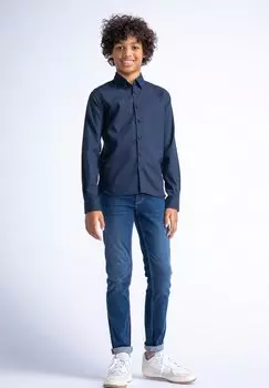 Рубашка Petrol Industries, темно-синяя