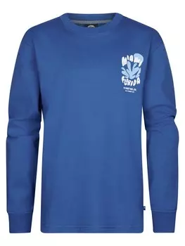 Рубашка Petrol Industries Tropicalia, цвет Royal blue/Light blue