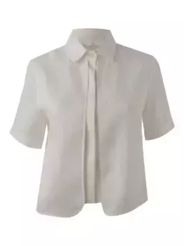 Рубашка Petrpolis с короткими рукавами MISCI, белый