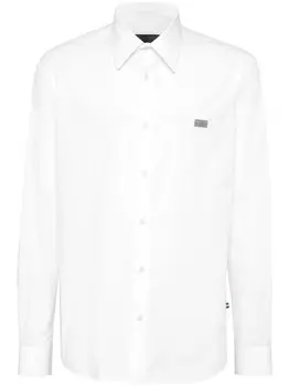 Рубашка Philipp Plein Skull & Bones, белый
