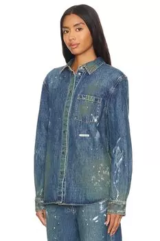 Рубашка-Пиджак Helmut Lang, индиго