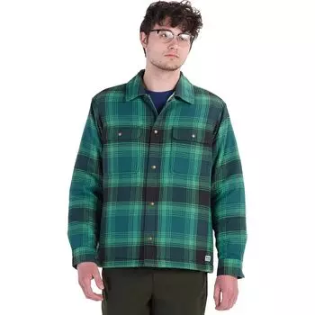 Рубашка-пиджак из фланели с подкладкой sherpa Ridgefield Marmot, цвет clover