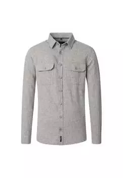 Рубашка-Пиджак простой повседневный крой Casamoda, бежевый