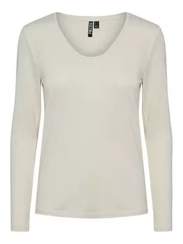 Рубашка PIECES BILLO, натуральный белый