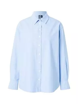 Рубашка PIECES Blouse PCPOPPY, светло-синий