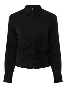 Рубашка PIECES Blouse SELMA, черный