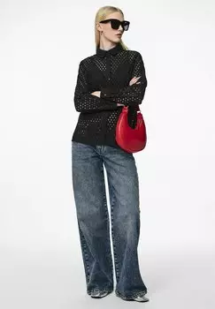 Рубашка Pieces, черная