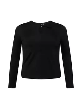 Рубашка PIECES Curve MINA, черный