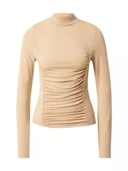 Рубашка PIECES FINTA, светло-бежевый