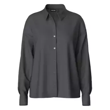 Рубашка Pieces Franan, серый