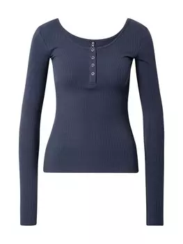 Рубашка PIECES Kitte, темно-синий