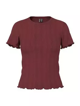 Рубашка PIECES, красный