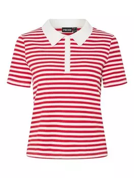 Рубашка PIECES, красный