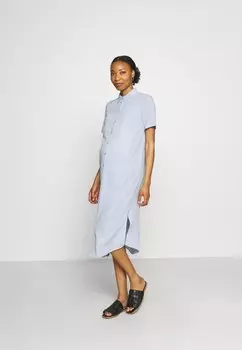 Рубашка Pieces Maternity ПЛАТЬЕ-РУБАШКА PCMCAMILA, цвет kentucky blue