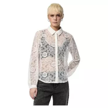 Рубашка Pieces Olline, бежевый