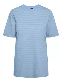 Рубашка PIECES PCAbby, цвет Smoke blue/Light blue