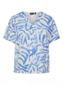 Рубашка PIECES PCArlem, светло-серый