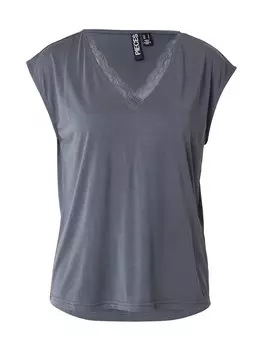 Рубашка PIECES PCKAMALA, темно-синий