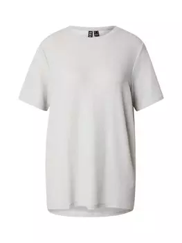 Рубашка PIECES PCLina, светло-серый