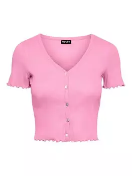 Рубашка PIECES PCMaddy, розовый