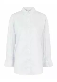 Рубашка Pieces, ярко-белый