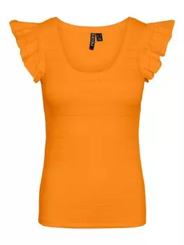 Рубашка PIECES SELMA, апельсин