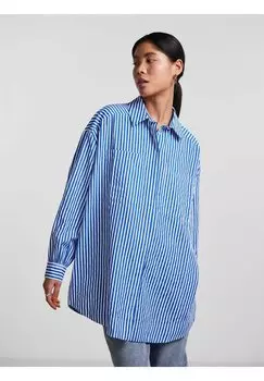 Рубашка Pieces, синий