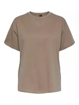 Рубашка PIECES SKYLAR, темно-бежевый