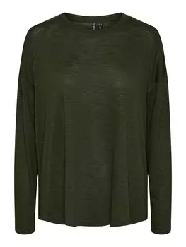 Рубашка PIECES, темно-зеленый