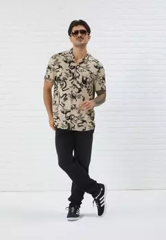 Рубашка Pier One, бежевый