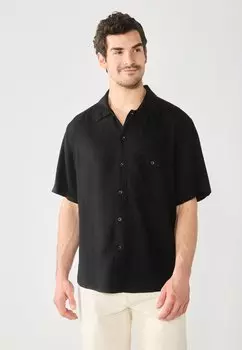 Рубашка Pier One by Zalando, черный