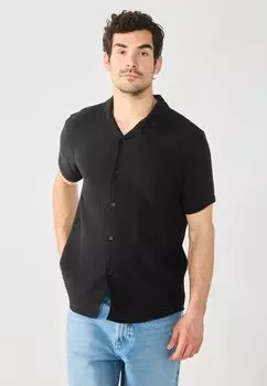 Рубашка Pier One by Zalando, черный