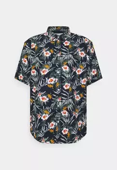 Рубашка Pier One, многоцветный/темно-синий