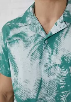 Рубашка Pier One, зеленый