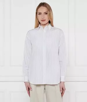 Рубашка Pinko Bridport 1 Relaxed Fit, белый
