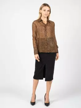 Рубашка Pinko Dampe 28 Regular Fit, черный