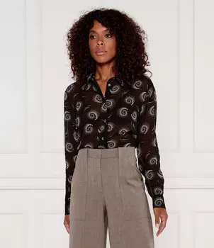 Рубашка Pinko Regular Fit, черный