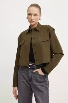 Рубашка Pinko, зеленый