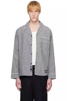 Рубашка Pj ls Neighborhood, серый