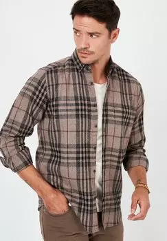 Рубашка PLAID PATTERNED Buratti, коричневый